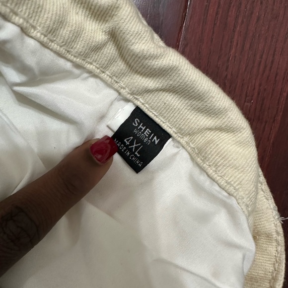 Beige wide leg/baggy jeans - Picture 3 of 3